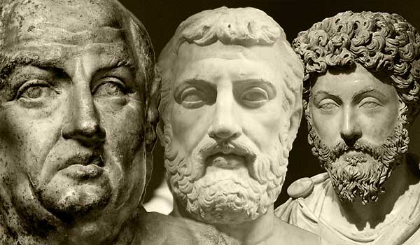 Stoikové. Úvod do myšlení a doby slavné antické školy.  Zénón, Seneka, Epiktétos, Marcus Aurelius etc. 