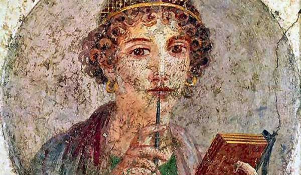 Sapfó, smyslná řecká lyrika, dva tisíce let stará