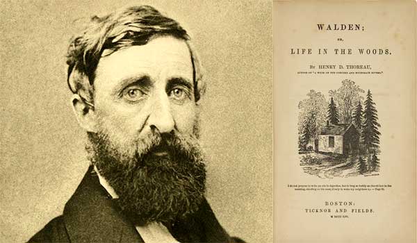 Henry David Thoreau. Cestopis Mainské lesy autora nebezpečně nakažlivého svým způsobem myšlení