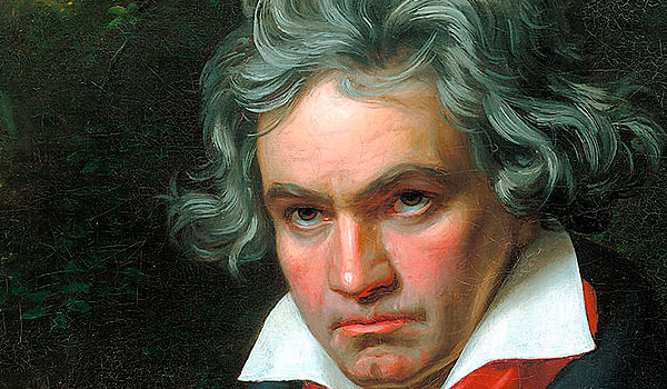 Génius Ludwig van Beethoven. Kdo mé hudbě porozumí, bude jistě zbaven vší bídy, s níž se jiní vláčejí!