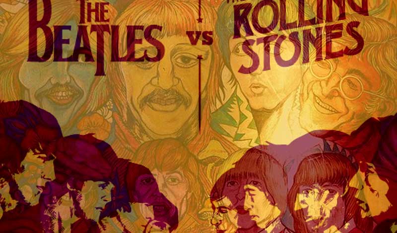 Beatles rolling Stones