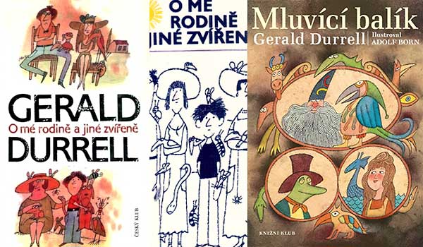 Gerald Durrell a jeho nejčtenější kniha O mé rodině a jiné zvířeně