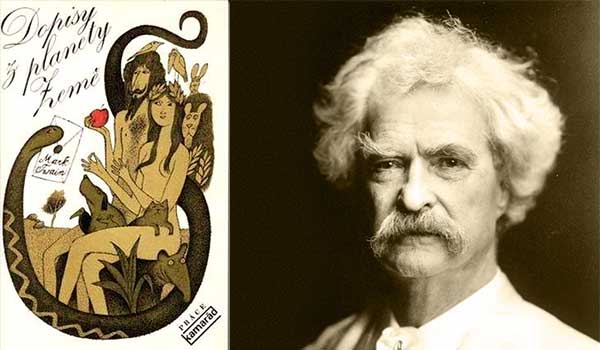 Dopisy z planety Země Marka Twaina, úsměvné eseje o absurditách lidské morálky