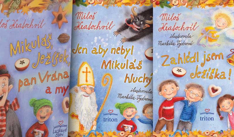 Další knížky o Mikulášovi Miloše Kratochvíla bestsellerem