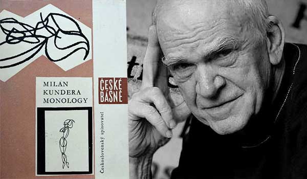 Milan Kundera. Monology, poslední básnická sbírka světové autora