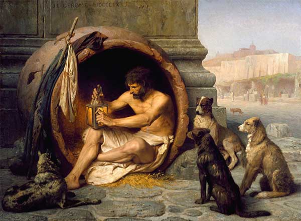 Jean Leon-Gerome Diogenes 1860