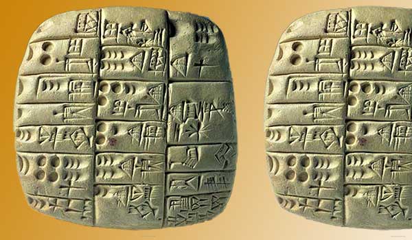 Vývoj klínového písma a vyučování v Tabletovém domě v Mezopotámii