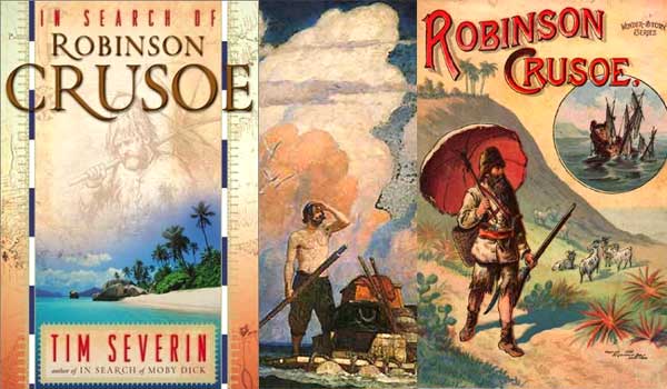 Defoův román Robinson Crusoe je pirátská kopie. Tim Severin o tom vydal knihu
