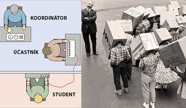Milgramův experiment poslušnosti zjišťoval míru totální poslušnosti vůči autoritě