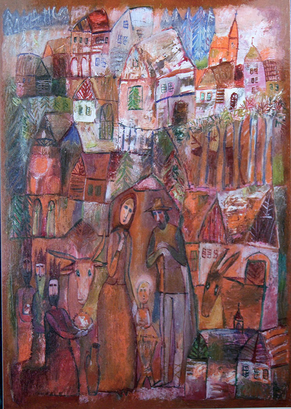 Betlém ilustrace Miloslav Jágr