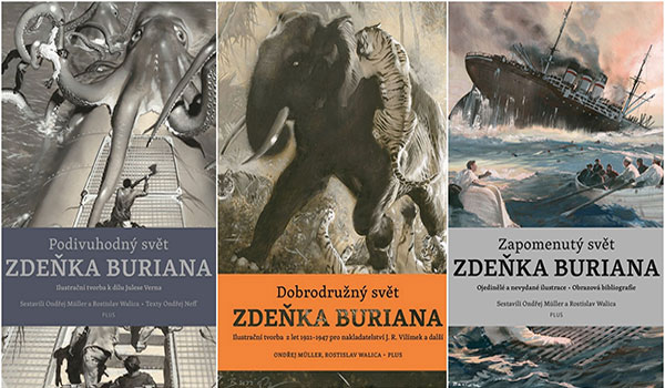 burian trilogie ilustrace