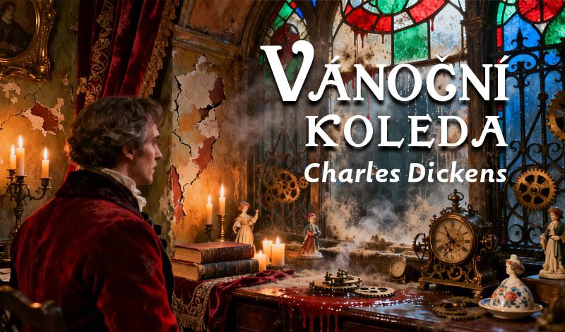 Vánoční koleda. Charles Diskens