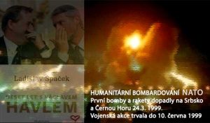 Rajko Doleček recenze Deset let s Václavem Havlem bombardování Srbska | Čítárny