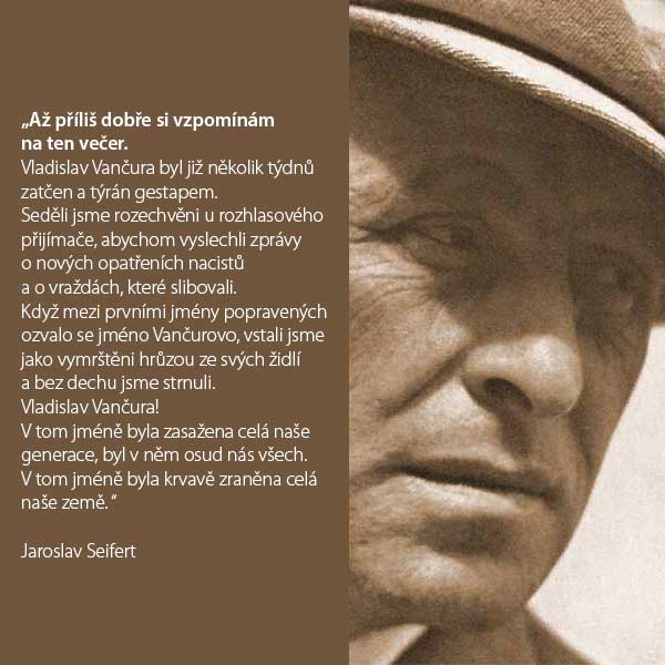 Vančura Vladislav Poprava. Seifert | Čítárny Vančura Vladislav | Čítárny
