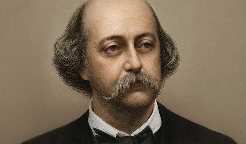 Flaubert Gustave portrait