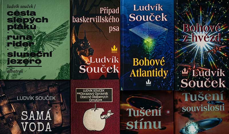 Součelk Ludvík. Knihy scifi, literatura faktu.  | Čítárny