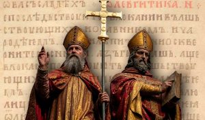 křesťanství. Cyril a Metoděj. Zákon sudnyj ljudem | Čítárny