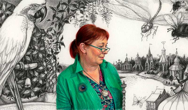 Kyšková Ilustrace Lesohrad