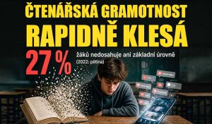 Čtenářská gramotnost klesá PISA 2026 | Čítárny