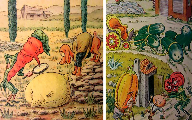 Rodari O statečném Cibulkovi Ilustrace Ondřej Sekora | Čítárny
