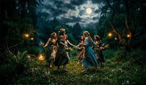Svatojánská magická noc. Slunovrat. Magické noci | Čítárny