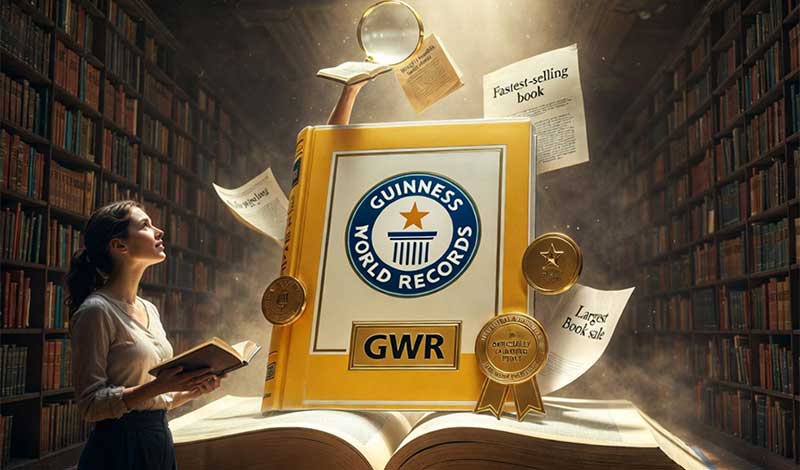 kniha. Guinessova kniha rekordů